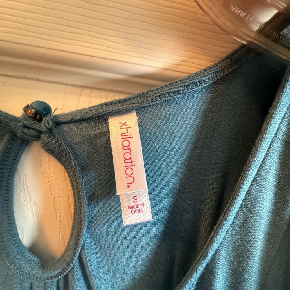 Turquoise Spring Dress - Picture 2 of 3